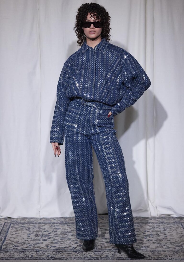 Ray Chu A/W25 – The Eternal Resilience of Blue Cypress London Fashion Week