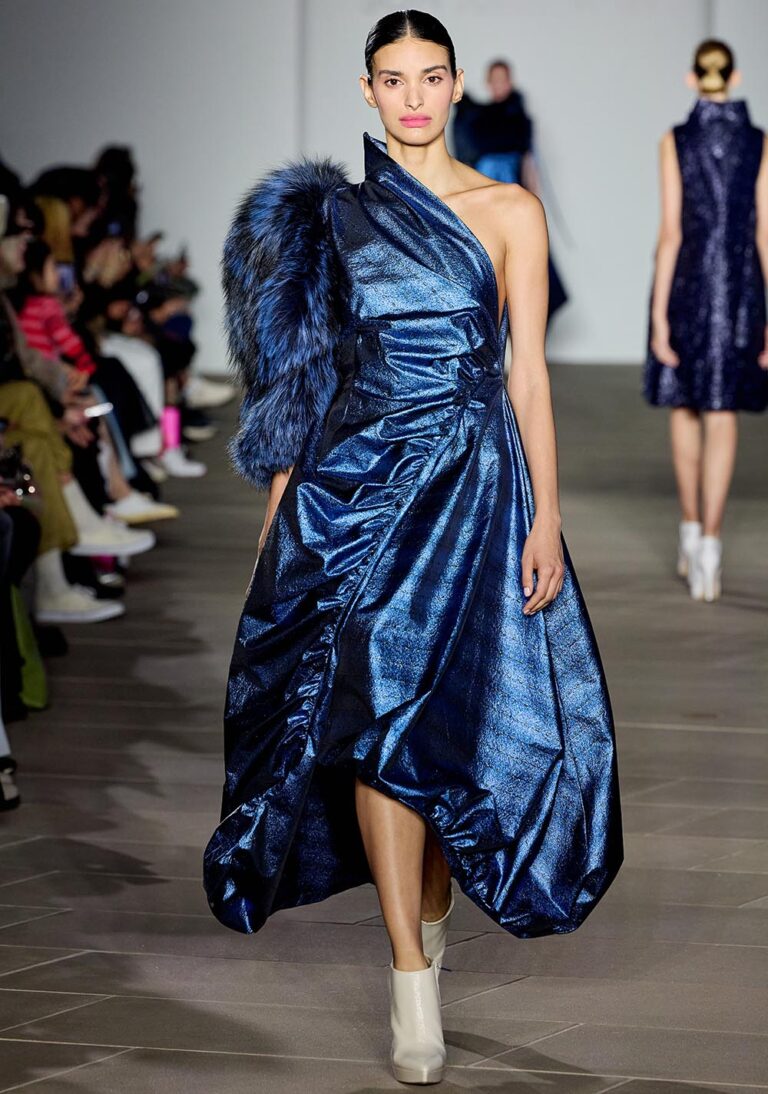 Son Jung Wan Unveiled its Fall Winter 2025 Collection, Titled “Go with the Flow”  on Saturday, February 8th during New York Fashion Week