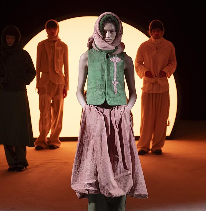 HKFG by Fashion Farm Foundation Fall Winter 2025 Presentation in Paris
Photo by NOWFASHION