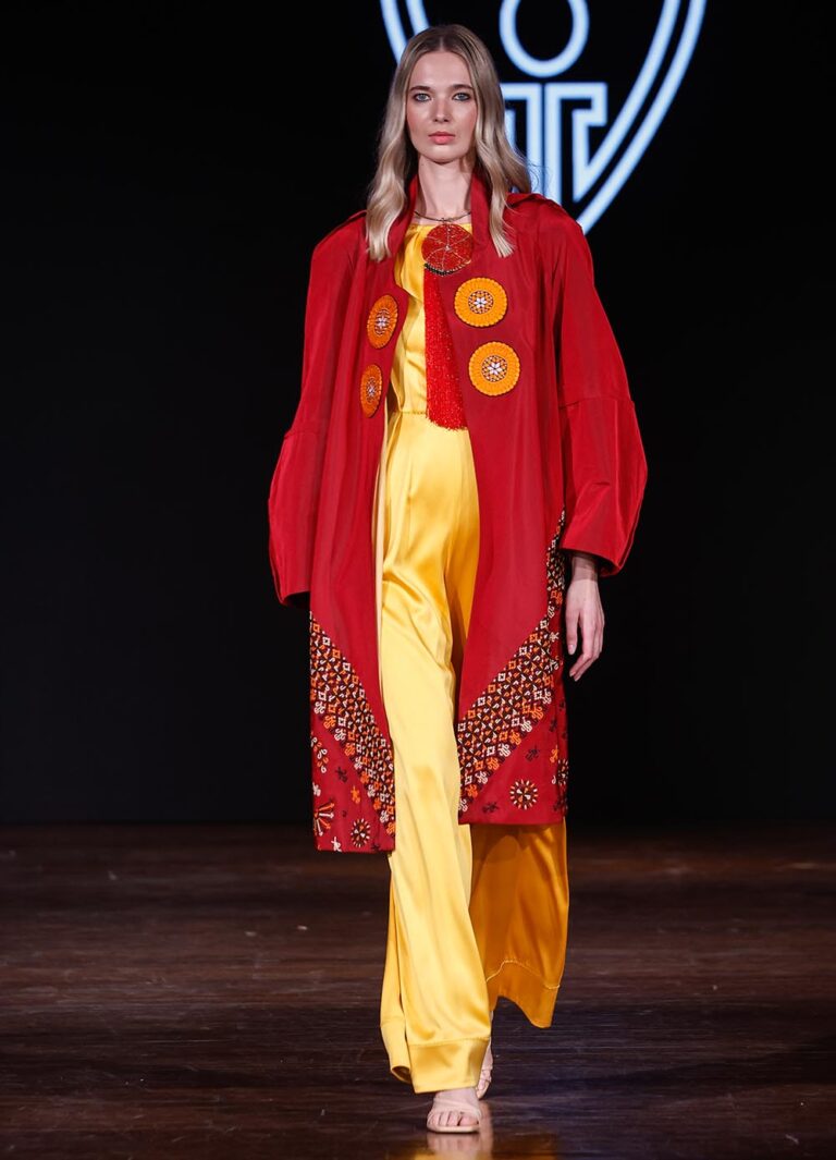 Yoland Fashion House and Göwher Gouvernet star in the Oriental Fashion Show, a celebration of Silk Road cultures at Milan Women’s Fashion Week 2025