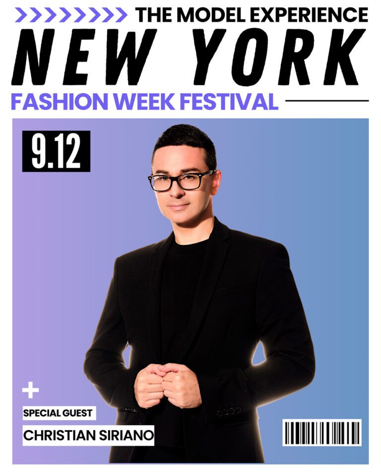 NY Fashion Week Festival Powered By The Model Experience with Special Guest Christian Siriano