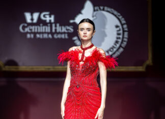 “Crystalline Couture” by Gemini Hues Shines at Paris Fashion Week