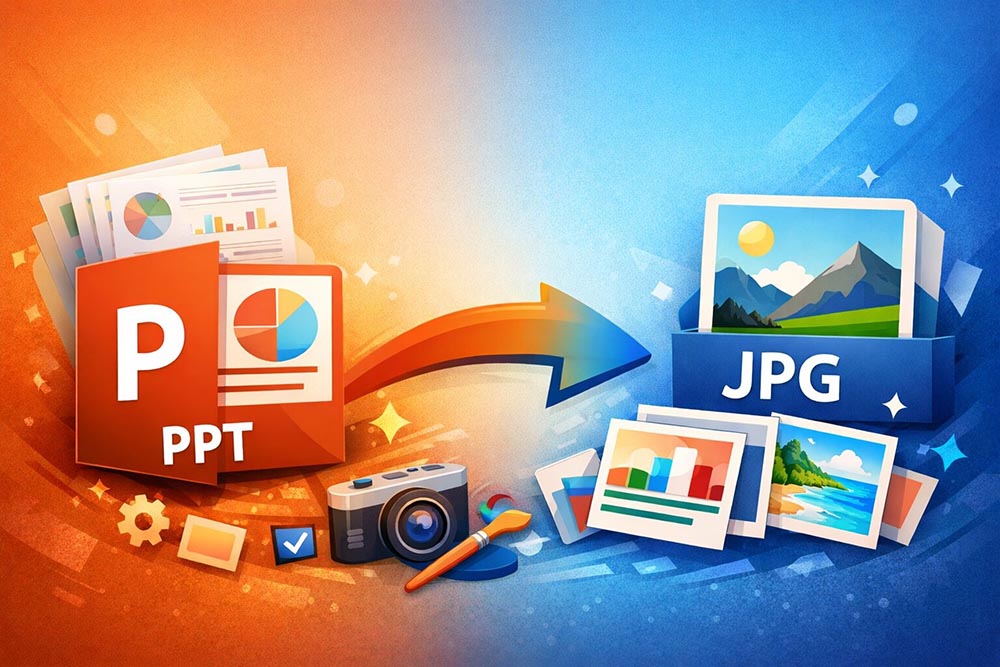 How to Convert PPT to JPG Easily? A Simple One-Click Method