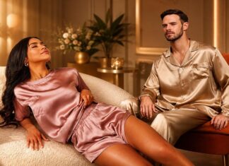Embrace Elegance with Matching Silk Sleepwear Sets