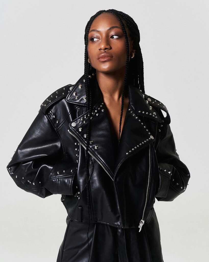 The Studded Leather Jacket: A Timeless Rebel in Your Wardrobe