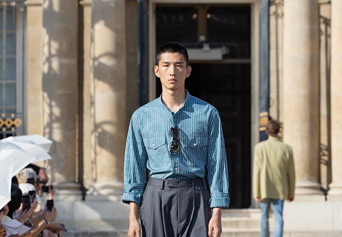 System fashion show in Paris, Spring Summer 2027 Menswear Fashion Week Photo by Valerio Mezzanotti