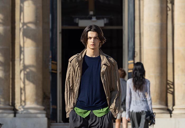 System fashion show in Paris, Spring Summer 2027 Menswear Fashion Week Photo by Valerio Mezzanotti