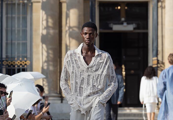 System fashion show in Paris, Spring Summer 2027 Menswear Fashion Week Photo by Valerio Mezzanotti