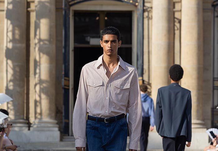 System fashion show in Paris, Spring Summer 2027 Menswear Fashion Week Photo by Valerio Mezzanotti