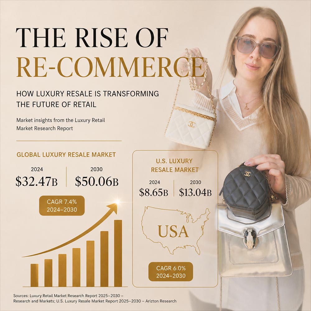 The Rise of Re-Commerce: How Luxury Resale Is Transforming the Future of Retail