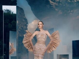 L'ENVOL: A Poem of Freedom and Elegance by Ziad Nakad for Couture