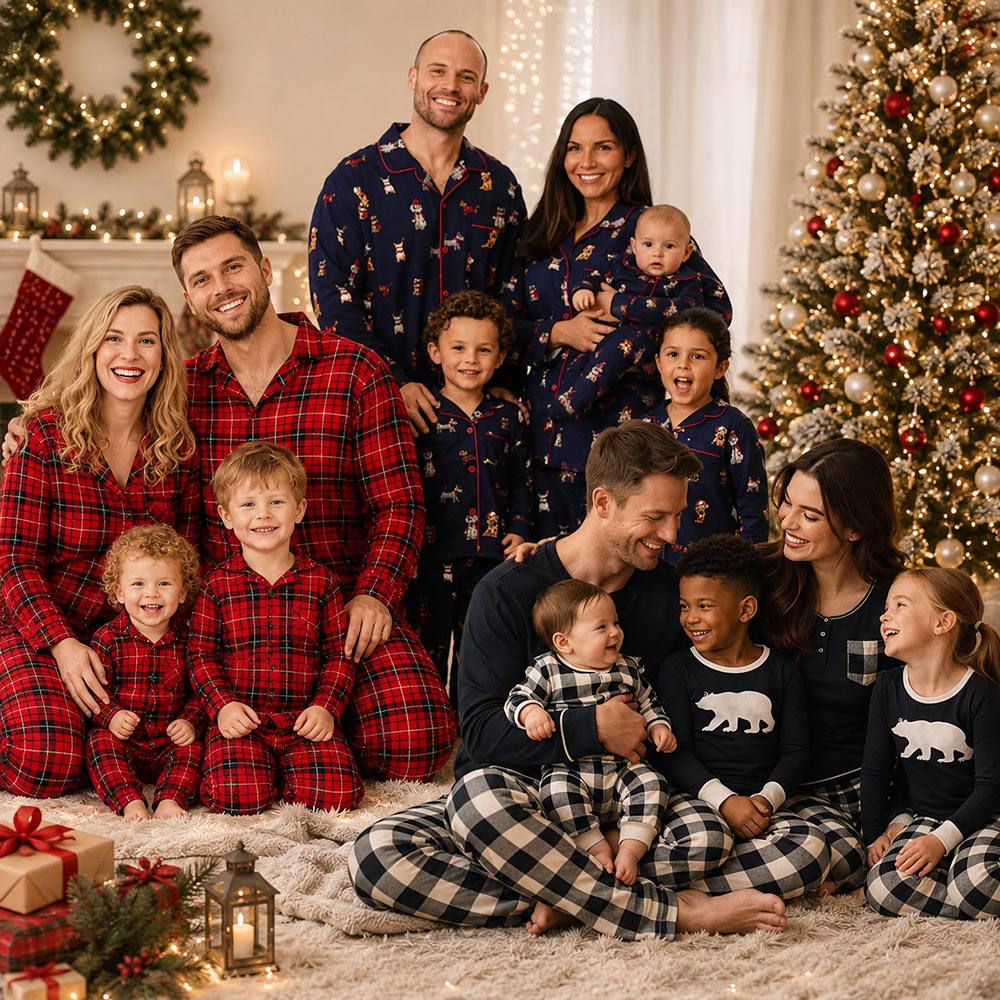 Family Christmas Pajamas Make Festive Traditions More Meaningful