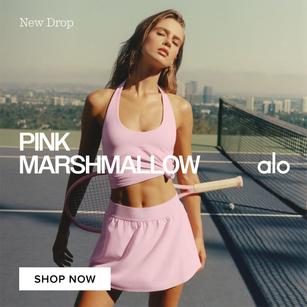 Pink in Motion: Alo Yoga's Newest Shade Moves Beyond the Studio