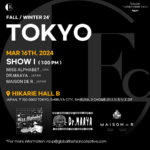 Rakuten Fashion Week TOKYO x GFC FW24 – Show 1