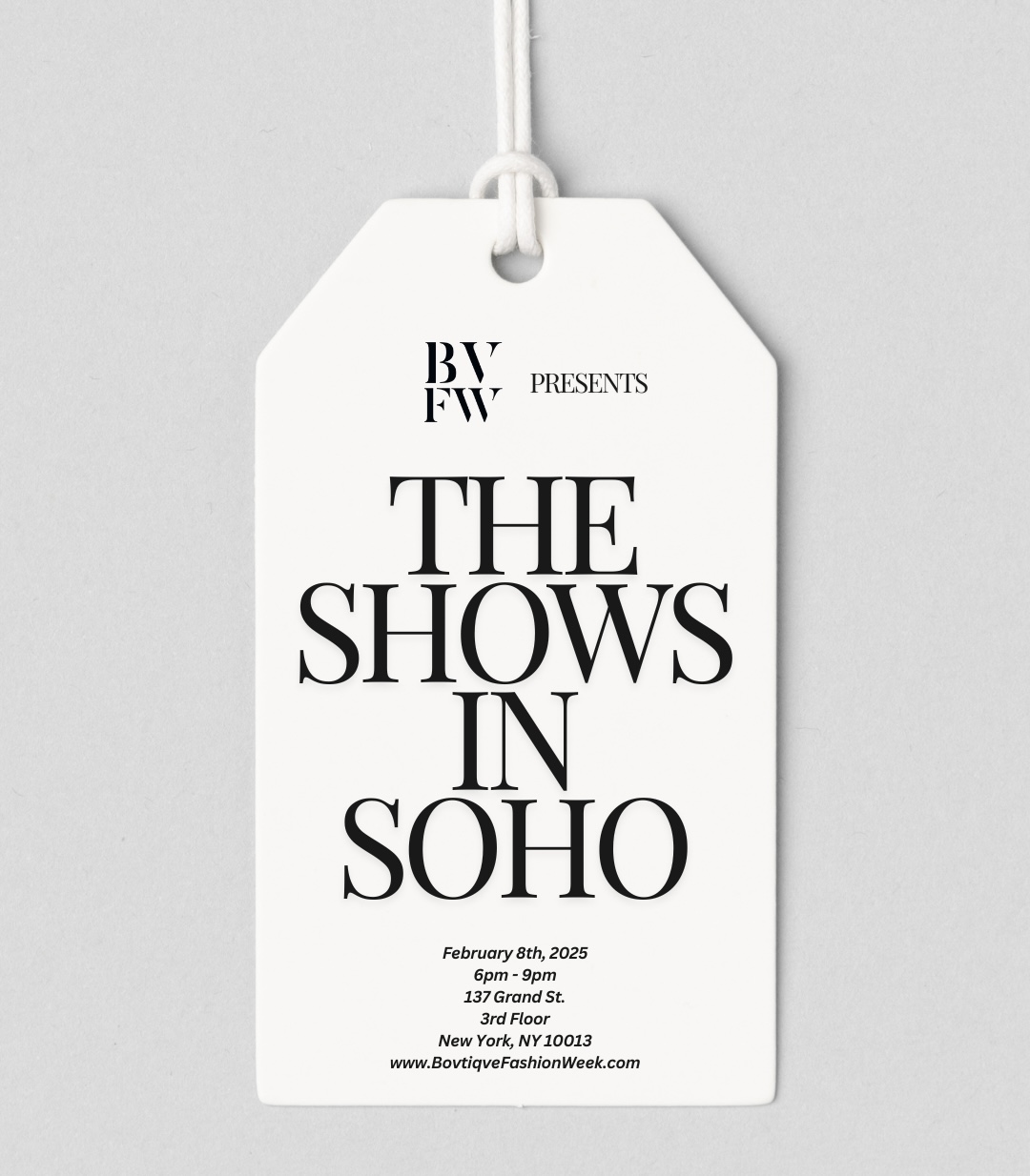 BVFW x NYFW Presents: The Shows In SoHo