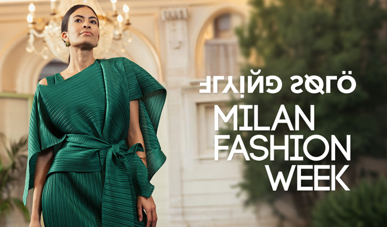 Flying Solo – Milan Fashion Week