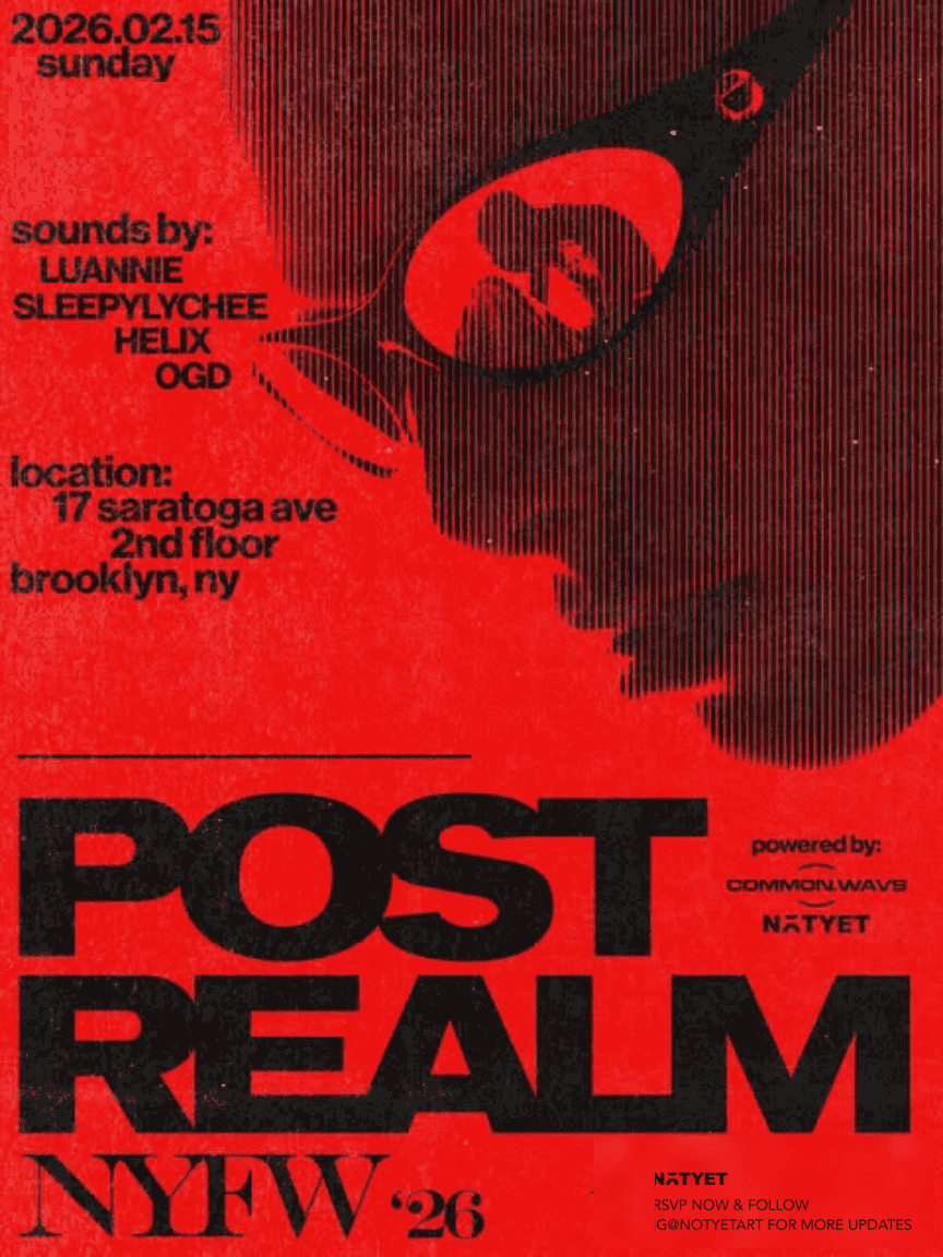 FW26 POST REALM NEW YORK FASHION SHOW + AFTERPARTY