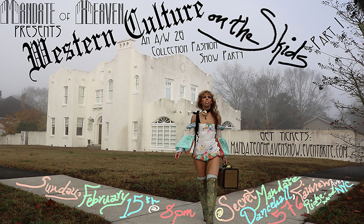 Western Culture on the Skids: Mandate of Heaven for NYFW A/W26